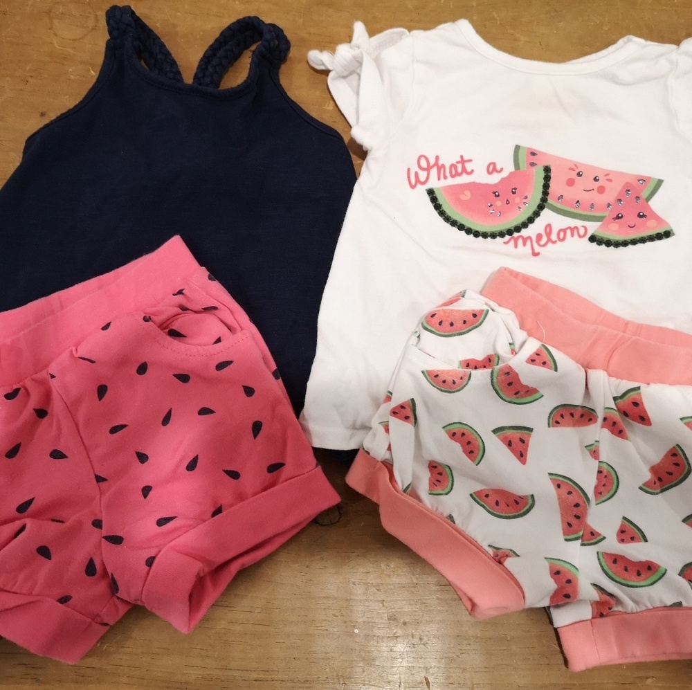 Maggie & Zoe | Mix & Match 4 piece watermelon set